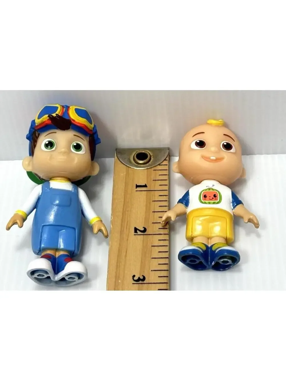 Cocomelon JJ and TomTom Figures, Action Figure Set Toy GUC